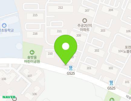 223 Taebong-ro, Soheul-eup, Pocheon-si, Gyeonggi-do, Republic of Korea Map