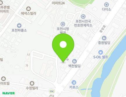 43-9 Jungang-ro, Pocheon-si, Gyeonggi-do, Republic of Korea Map