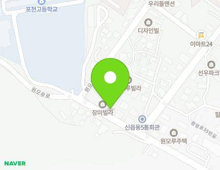 34 Wonmoru-ro, Pocheon-si, Gyeonggi-do, Republic of Korea Map
