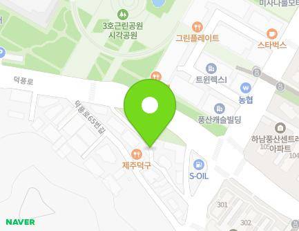 25-1 Deokpung-ro 65beon-gil, Hanam-si, Gyeonggi-do, Republic of Korea Map