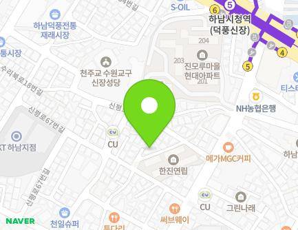 18-15 Sinpyeong-ro 67beon-gil, Hanam-si, Gyeonggi-do, Republic of Korea Map