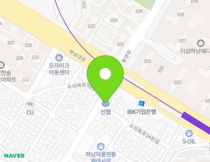 34 Suribuk-ro, Hanam-si, Gyeonggi-do, Republic of Korea Map