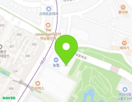160 Deokpungbuk-ro, Hanam-si, Gyeonggi-do, Republic of Korea Map