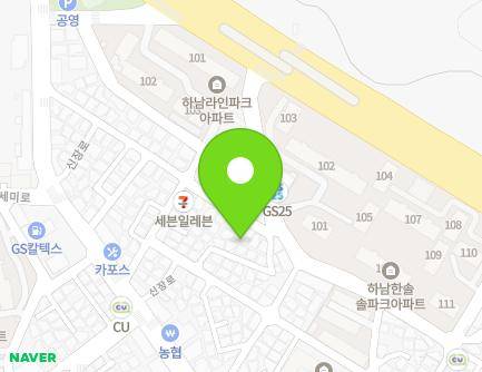 42-1 Sinjang-ro 222beon-gil, Hanam-si, Gyeonggi-do, Republic of Korea Map