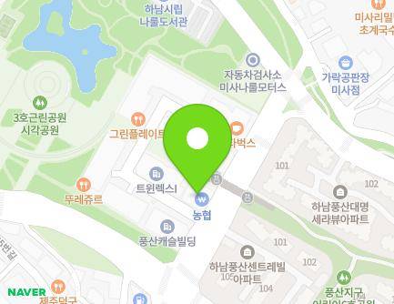 113 Deokpungdong-ro, Hanam-si, Gyeonggi-do, Republic of Korea Map