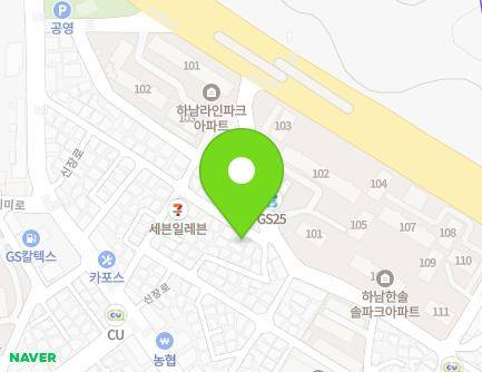 42 Sinjang-ro 222beon-gil, Hanam-si, Gyeonggi-do, Republic of Korea Map