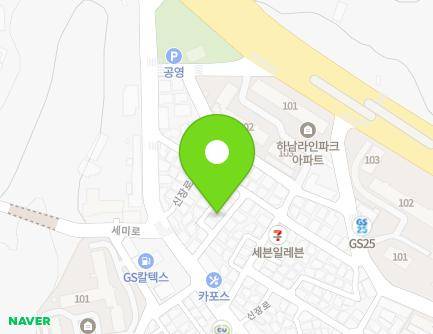 208-9 Sinjang-ro, Hanam-si, Gyeonggi-do, Republic of Korea Map