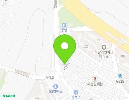 214-5 Sinjang-ro, Hanam-si, Gyeonggi-do, Republic of Korea Map