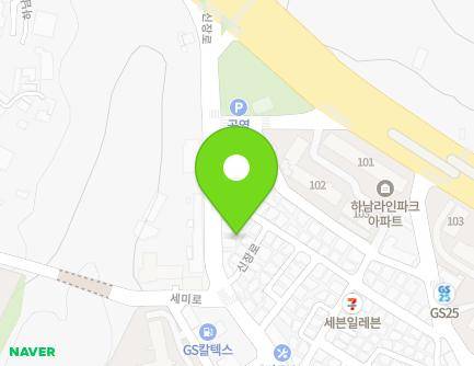 218-1 Sinjang-ro, Hanam-si, Gyeonggi-do, Republic of Korea Map