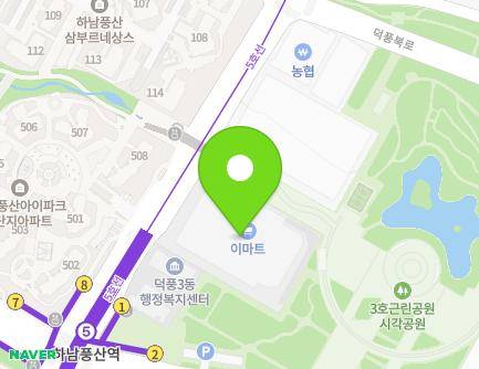 70 Deokpungseo-ro, Hanam-si, Gyeonggi-do, Republic of Korea Map