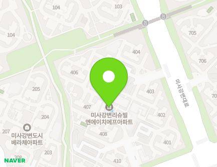 25 Misagangbyeonbuk-ro, Hanam-si, Gyeonggi-do, Republic of Korea Map