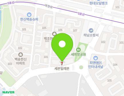 73 Cheonhyeon-ro, Hanam-si, Gyeonggi-do, Republic of Korea Map