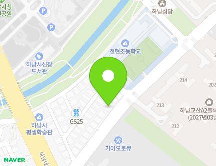 35 Cheonhyeon-ro, Hanam-si, Gyeonggi-do, Republic of Korea Map