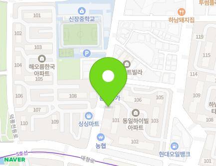 20-1 Daecheong-ro 59beon-gil, Hanam-si, Gyeonggi-do, Republic of Korea Map