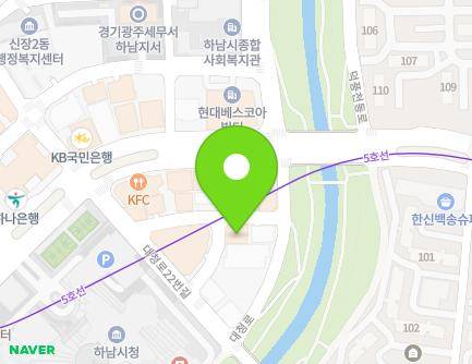 9-18 Daecheong-ro 22beon-gil, Hanam-si, Gyeonggi-do, Republic of Korea Map