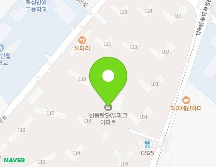382-37 Dongtanwoncheon-ro, Hwaseong-si, Gyeonggi-do, Republic of Korea Map