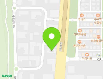 98-18 Dongtansandan 7-gil, Hwaseong-si, Gyeonggi-do, Republic of Korea Map