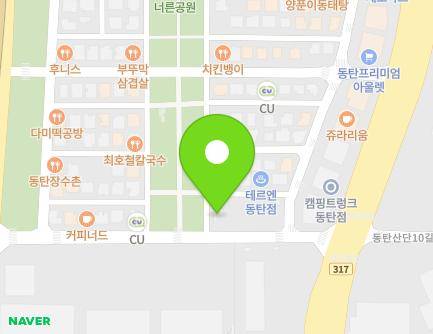 40-7 Dongtangiheung-ro257beonga-gil, Hwaseong-si, Gyeonggi-do, Republic of Korea Map