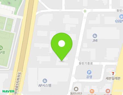 15-11 Dongtansandan 8-gil, Hwaseong-si, Gyeonggi-do, Republic of Korea Map