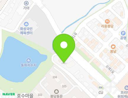 51-16 Sangbong-gil, Bongdam-eup, Hwaseong-si, Gyeonggi-do, Republic of Korea Map