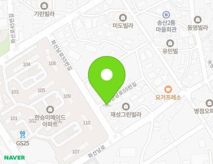 8-4 Hwasannam-ro 55beon-gil, Hwaseong-si, Gyeonggi-do, Republic of Korea Map