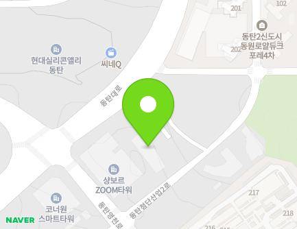 706 Dongtan-daero, Hwaseong-si, Gyeonggi-do, Republic of Korea Map