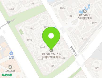 303-13 Dongtancheonggye-ro, Hwaseong-si, Gyeonggi-do, Republic of Korea Map