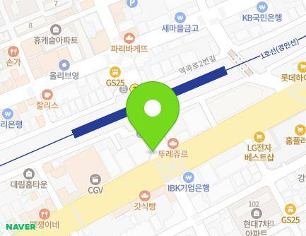 513-2 Gyeongin-ro, Sosa-gu, Bucheon-si, Gyeonggi-do, Republic of Korea Map