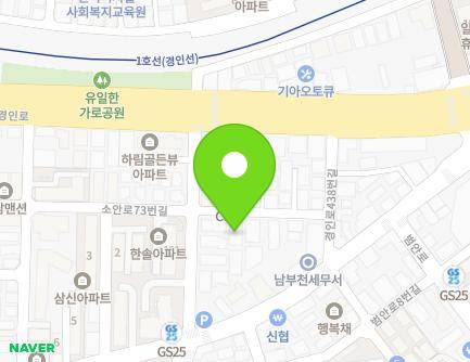 8 Soan-ro 74beon-gil, Sosa-gu, Bucheon-si, Gyeonggi-do, Republic of Korea Map