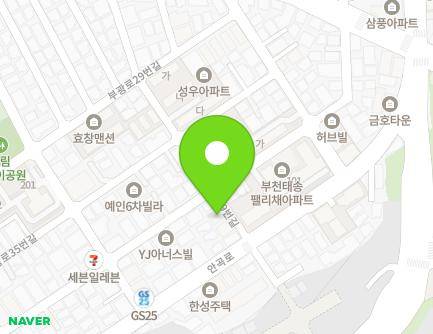 7 Angok-ro 149beon-gil, Sosa-gu, Bucheon-si, Gyeonggi-do, Republic of Korea Map