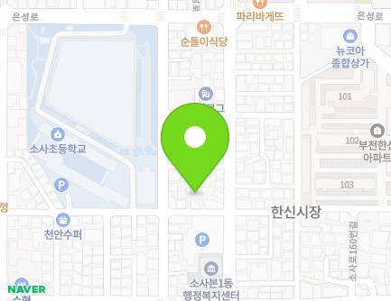 43 Sosa-ro 170beon-gil, Sosa-gu, Bucheon-si, Gyeonggi-do, Republic of Korea Map