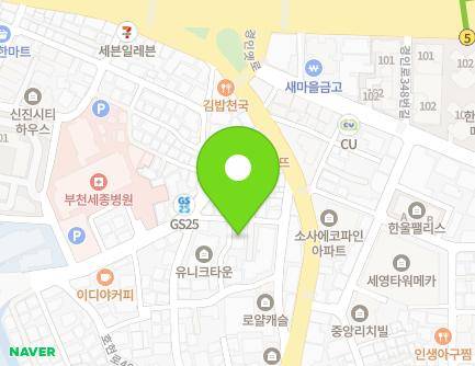 20 Hohyeon-ro 487beon-gil, Sosa-gu, Bucheon-si, Gyeonggi-do, Republic of Korea Map