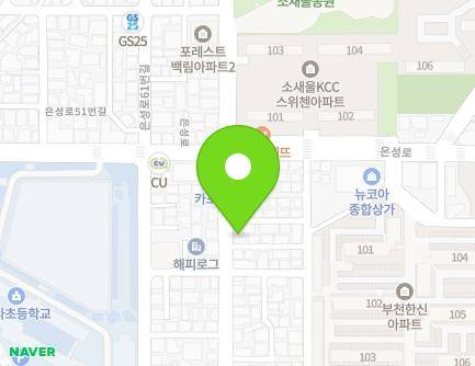 13 Eunseong-ro 68beon-gil, Sosa-gu, Bucheon-si, Gyeonggi-do, Republic of Korea Map