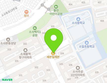 66 Sosa-ro 102beon-gil, Sosa-gu, Bucheon-si, Gyeonggi-do, Republic of Korea Map