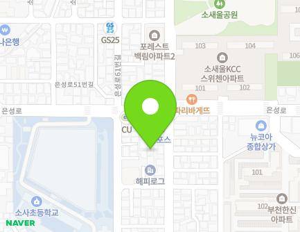 14-1 Eunseong-ro 68beon-gil, Sosa-gu, Bucheon-si, Gyeonggi-do, Republic of Korea Map