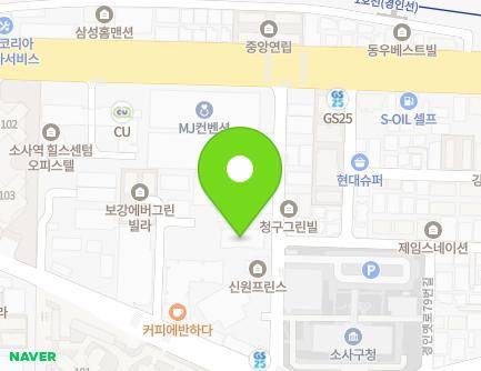 30 Gyeongin-ro 392beon-gil, Sosa-gu, Bucheon-si, Gyeonggi-do, Republic of Korea Map