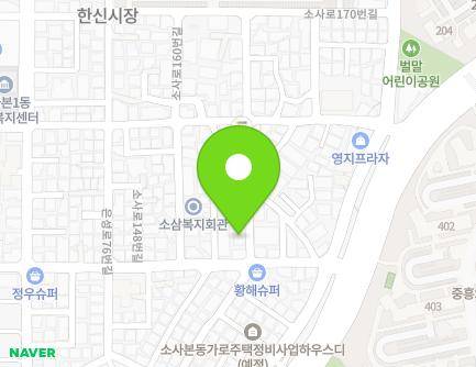 87-3 Sosa-ro 148beon-gil, Sosa-gu, Bucheon-si, Gyeonggi-do, Republic of Korea Map