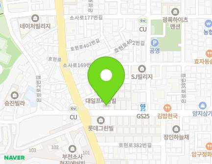 44 Sosa-ro 159beon-gil, Sosa-gu, Bucheon-si, Gyeonggi-do, Republic of Korea Map