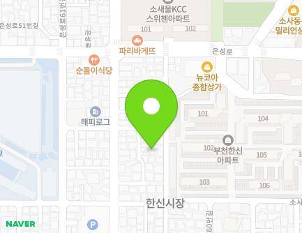 35-22 Eunseong-ro 68beon-gil, Sosa-gu, Bucheon-si, Gyeonggi-do, Republic of Korea Map