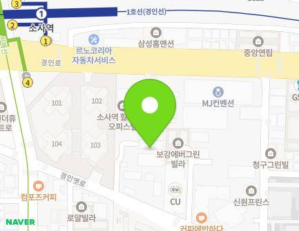 45 Gyeonginyet-ro, Sosa-gu, Bucheon-si, Gyeonggi-do, Republic of Korea Map