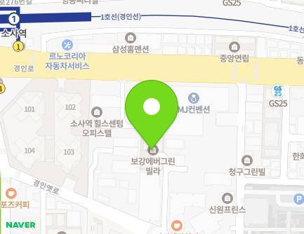21 Gyeonginyet-ro 55beon-gil, Sosa-gu, Bucheon-si, Gyeonggi-do, Republic of Korea Map