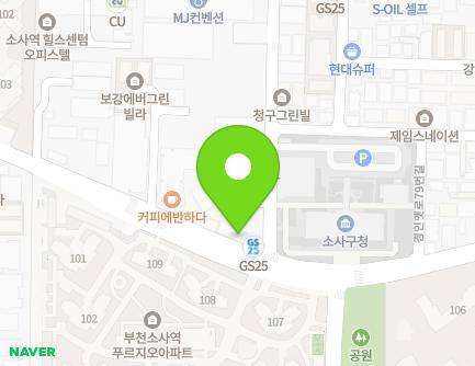 61-1 Gyeonginyet-ro, Sosa-gu, Bucheon-si, Gyeonggi-do, Republic of Korea Map