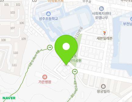 49 Mani-ro 24beon-gil, Sosa-gu, Bucheon-si, Gyeonggi-do, Republic of Korea Map