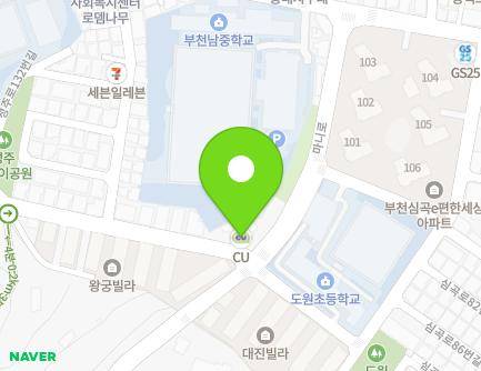 24 Mani-ro, Sosa-gu, Bucheon-si, Gyeonggi-do, Republic of Korea Map