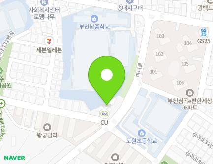 22-1 Mani-ro, Sosa-gu, Bucheon-si, Gyeonggi-do, Republic of Korea Map