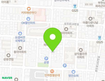 49 Gyeongin-ro 160beon-gil, Sosa-gu, Bucheon-si, Gyeonggi-do, Republic of Korea Map