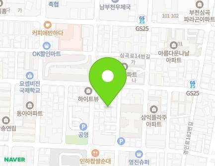 49-5 Gyeongin-ro 160beon-gil, Sosa-gu, Bucheon-si, Gyeonggi-do, Republic of Korea Map