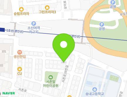 23 Seochon-ro 38beon-gil, Sosa-gu, Bucheon-si, Gyeonggi-do, Republic of Korea Map