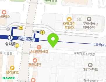 17 Songnae-daero 42beon-gil, Sosa-gu, Bucheon-si, Gyeonggi-do, Republic of Korea 17 Songnae-daero 42beon-gil, Sosa-gu, Bucheon-si, Gyeonggi-do, Republic of Korea Map
