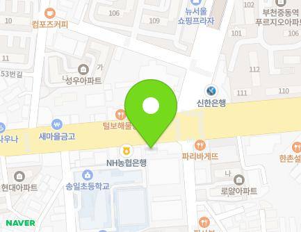 72 Gyeongin-ro, Sosa-gu, Bucheon-si, Gyeonggi-do, Republic of Korea Map